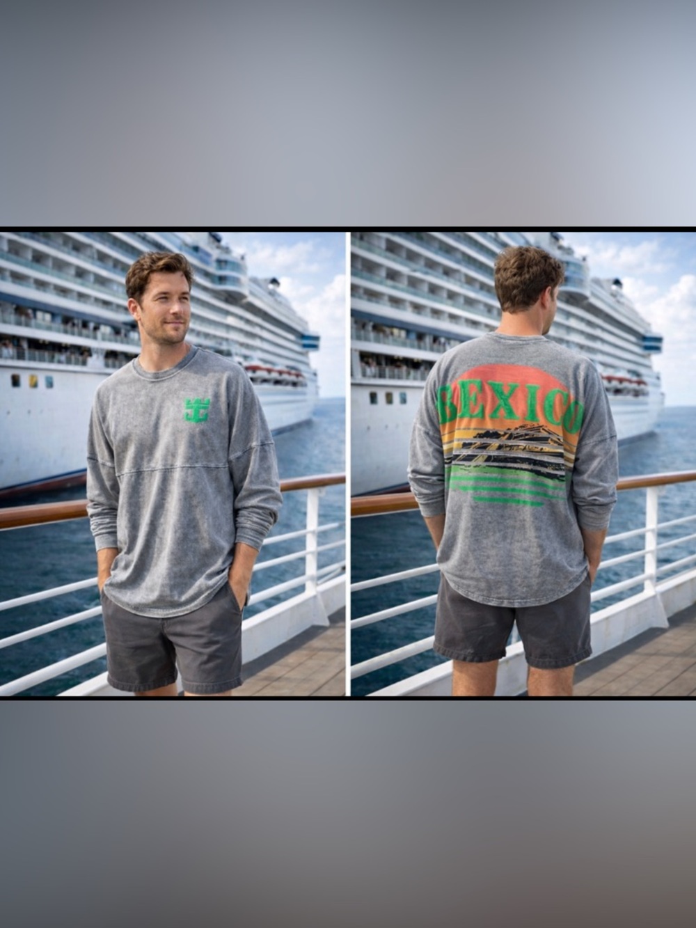 Spirit Jersey Heather Gray Top